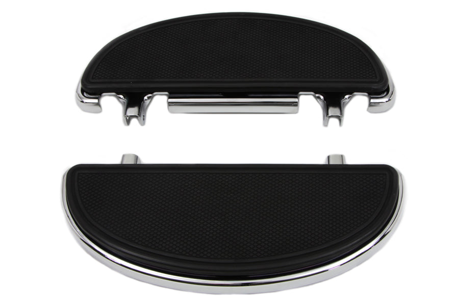 Chrome Driver Half Moon Footboard Set 1986 / UP FLST 1980 / UP FLT