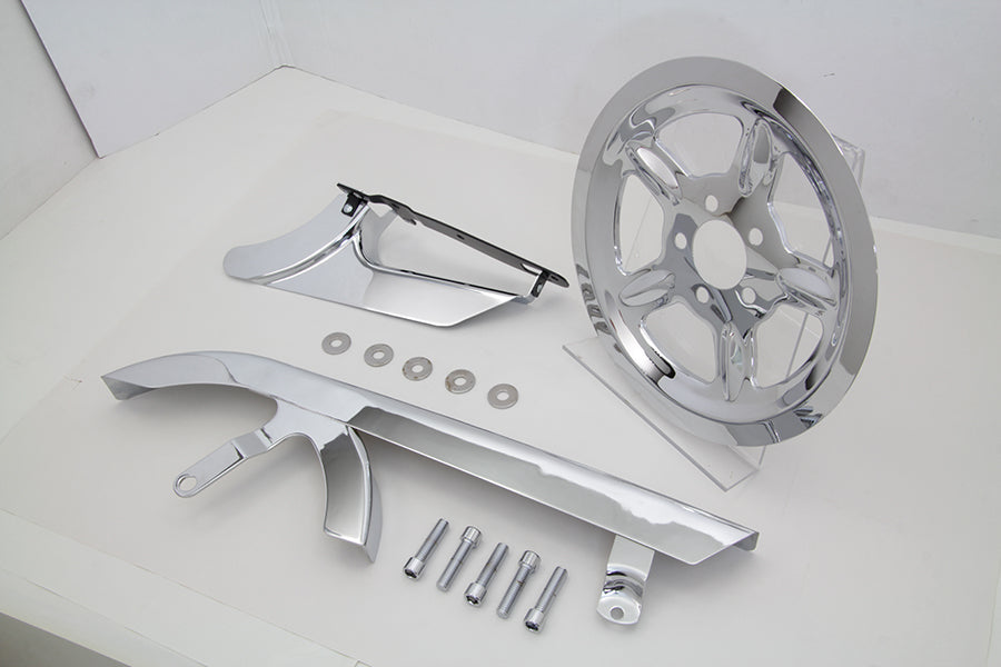 Chrome Belt Guard and Pulley Cover Kit 2004 / UP XL