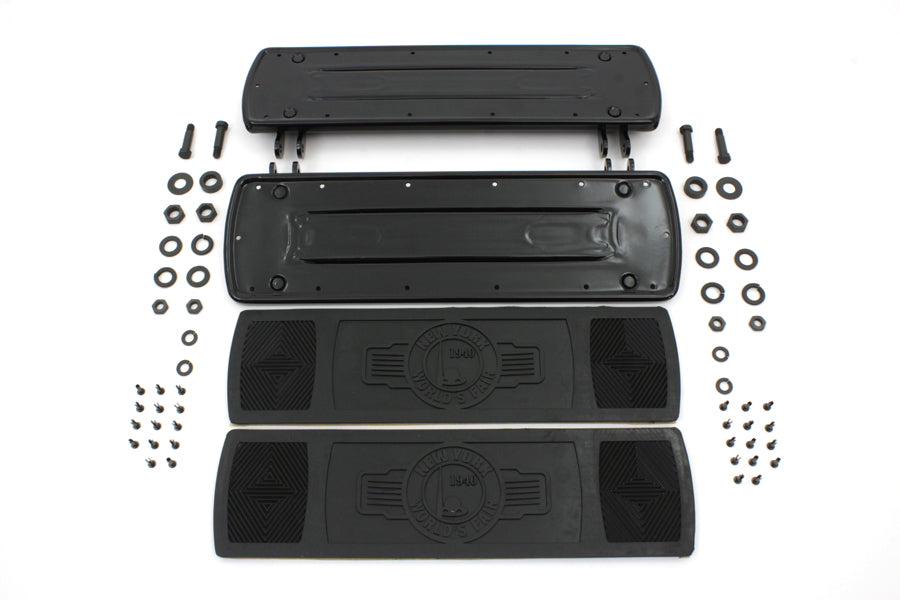 World's Fair Style Rectangular Footboard Set Black 1936 / 1952 W 1936 / 1973 G 1941 / 1985 FL