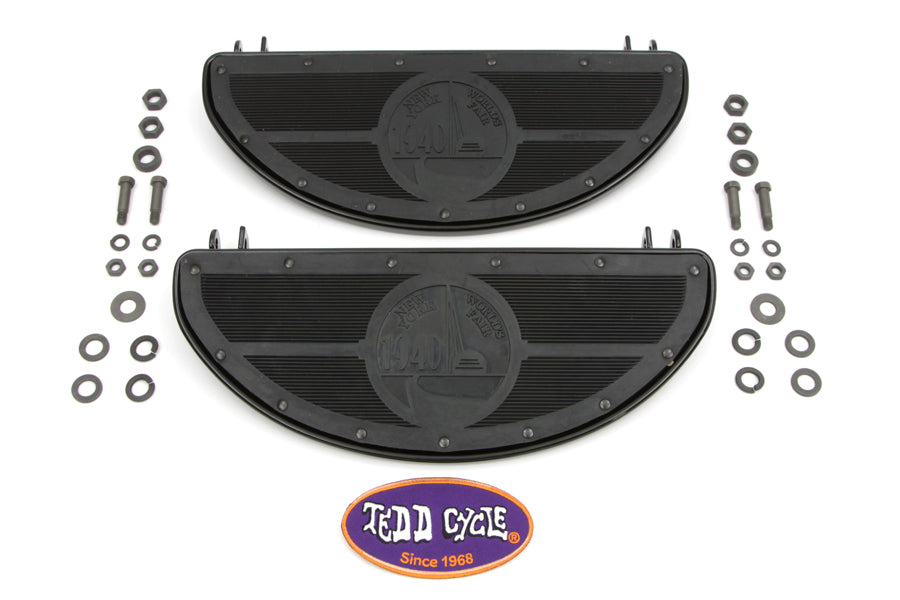 World's Fair Style Half Moon Footboard Set Black 1936 / 1973 G 1936 / 1952 W 1936 / 1952 EL 1941 / 1984 FL