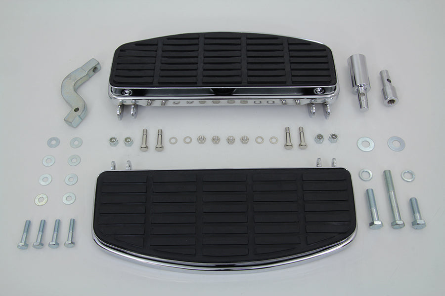 Driver 'D' Shape Footboard Set Chrome 1940 / 1984 FL 1940 / 1946 U 1940 / 1952 W 1941 / 1972 G