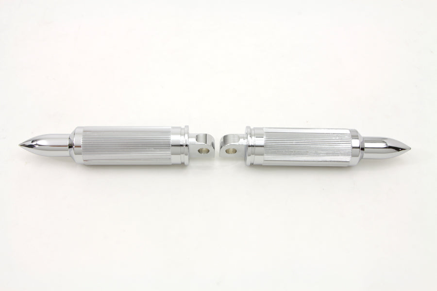 Chrome Bullet Style AK-47 Footpeg Set 1986 / UP FXST