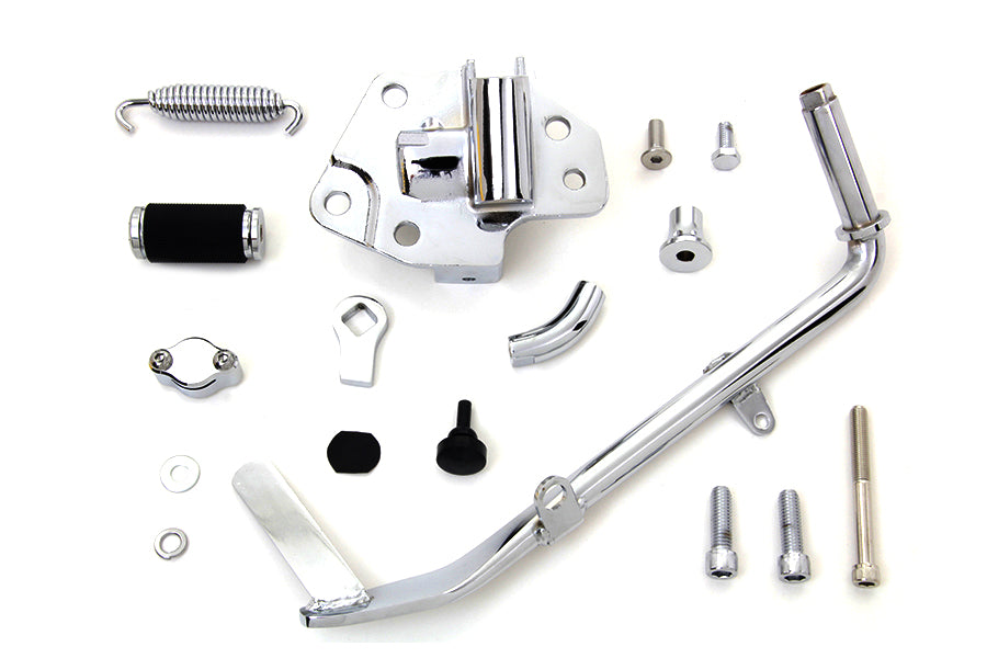 Chrome Jiffy Kickstand Kit 2009 / 2016 FLT