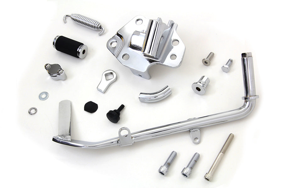 Chrome Jiffy Kickstand Kit 2009 / 2016 FLT