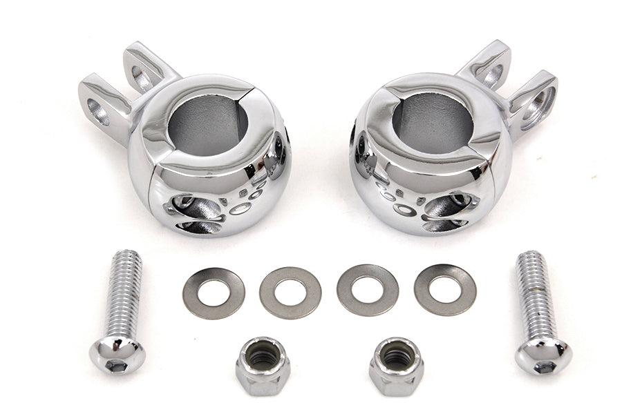 Seat Shock Mount Clamp Set 1941 / 1957 FL 1970 / 1984 FX 1936 / 1947 EL