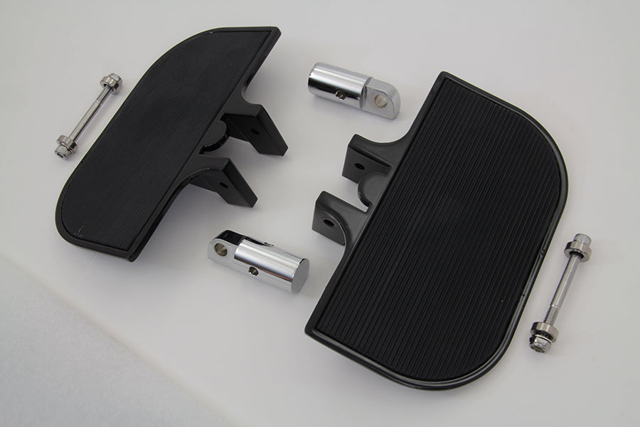 Passenger Mini Footboard Set Black 0 /  All models with female mounting block