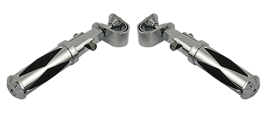 Diamond Style Footpeg Set 0 /  All models with 1 engine bar"