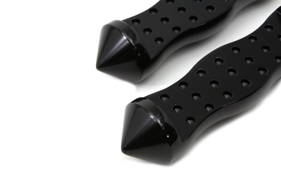 Black Form Factor Footpeg Set Druid Style 0 /  All models with female mounting block