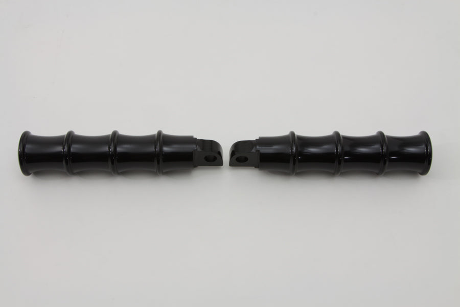 Black Tribal Style Footpeg Set 1986 / UP FXST