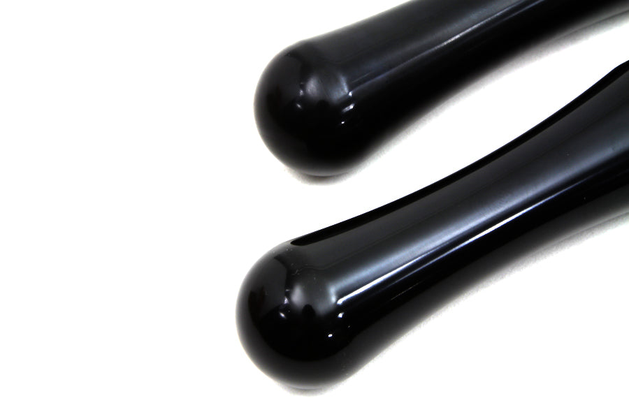 Black Contour End Footpeg Set 0 /  All models with female mounting block