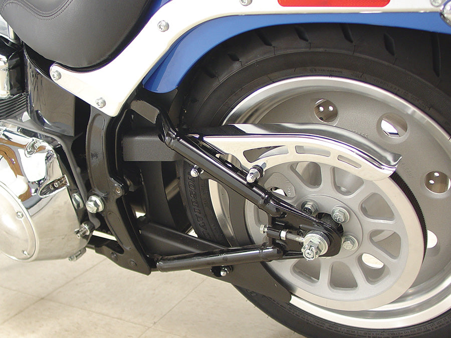 Chrome Rear Belt Guard Upper 2007 / UP FXST 2007 / UP FLSTF