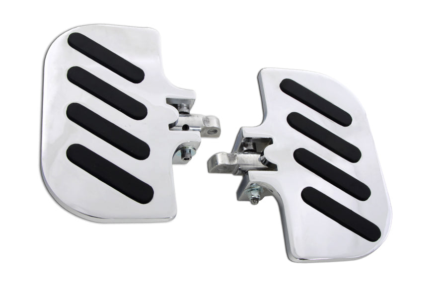 Chrome Slot Inverted Passenger Footboard Set 0 /  Custom applications