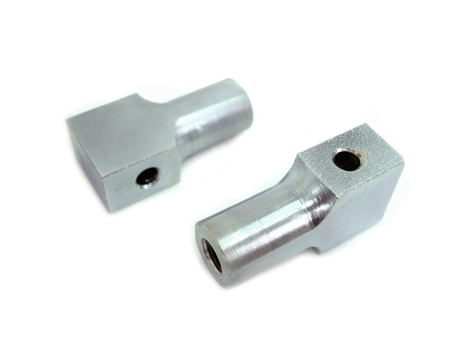 Footpeg Yoke Set 0 /  Custom application utilizes a 3/8 mounting hole."