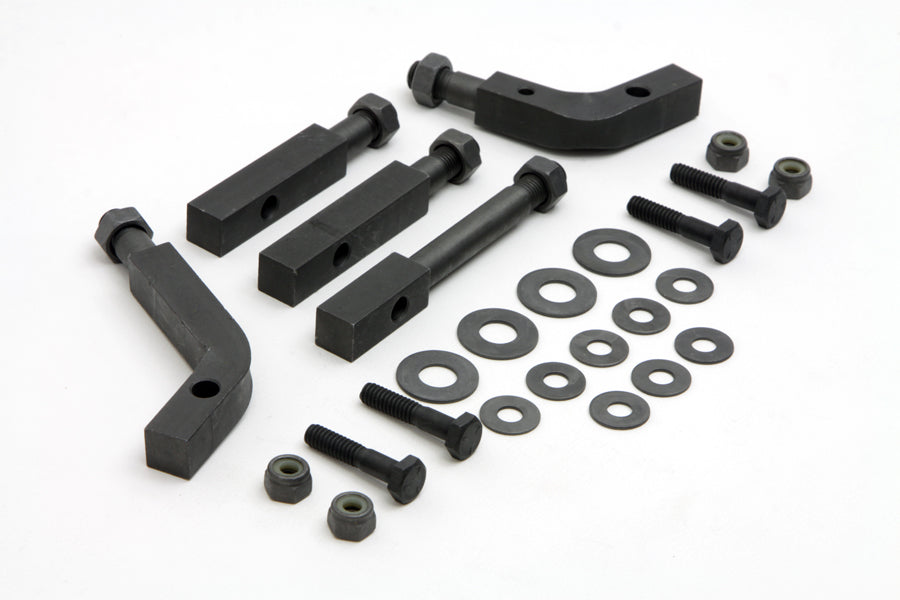 Footboard Mount Bracket Kit Parkerized 1936 / 1948 EL 1941 / 1964 FL 1936 / 1940 UL
