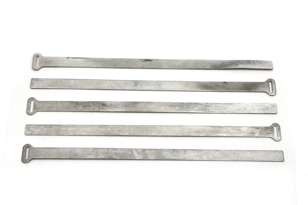 Cadmium Feed Oil Line Straps 1965 / 1971 FX 1965 / 1971 FL