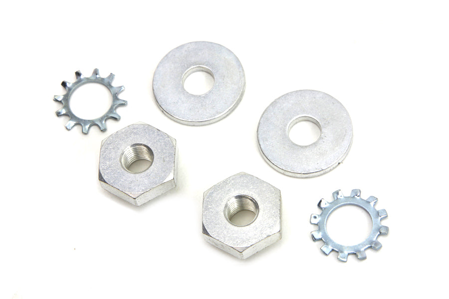 Cadmium Spotlamp Fork Bracket Bolt and Nut Kit 1938 / 1947 EL 1941 / 1947 FL 1938 / 1948 UL 1942 / 1947 FL