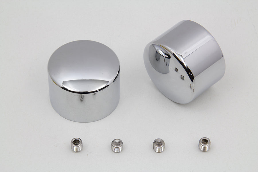 Swingarm Dome Cover Set Chrome 2008 / UP FXST