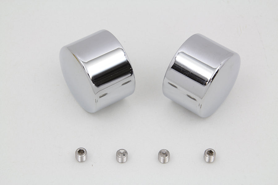 Swingarm Dome Cover Set Chrome 2008 / UP FXST