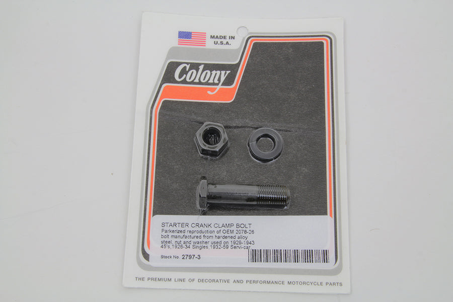 Kick Starter Crank Clamp Bolt 1932 / 1959 G