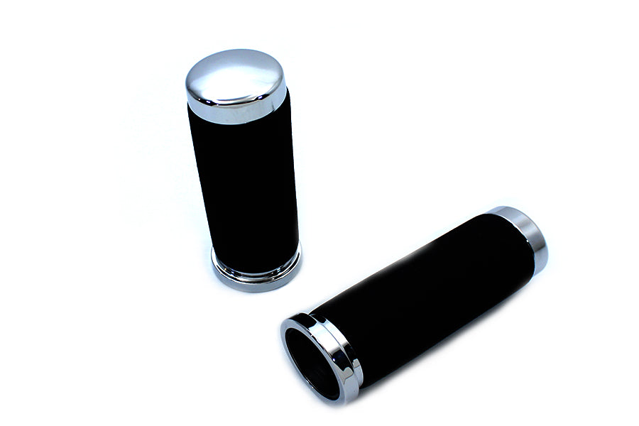Foam Style Grip Set with Smooth End Caps 1974 / 1984 FL 1974 / 1984 FX 1974 / UP XL 1984 / UP FXST 1986 / UP FLST 1982 / 1994 FXR 1982 / 1994 FXR 1991 / 2017 FXD 1979 / 2007 FLT 1979 / 2007 FLT