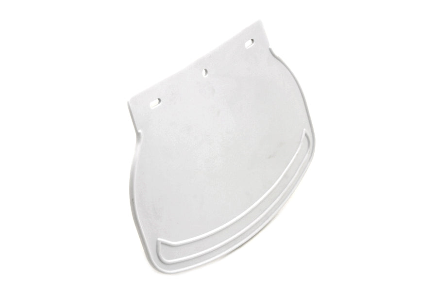 Mud Flap Rubber White Plain 0 /  All models for front and rear fenders0 /  All models for front and rear fenders