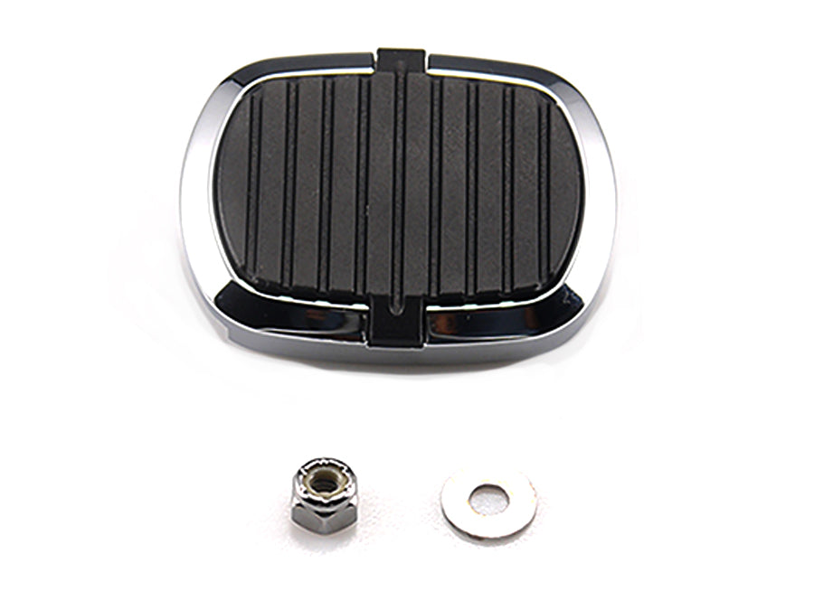Small Brake Pedal Pad Chrome 1993 / 2017 FXD 1984 / UP FXST