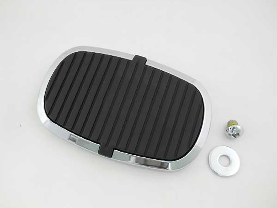 Large Brake Pedal Pad Chrome 1986 / UP FLST 1980 / UP FLT 1980 / UP FLT