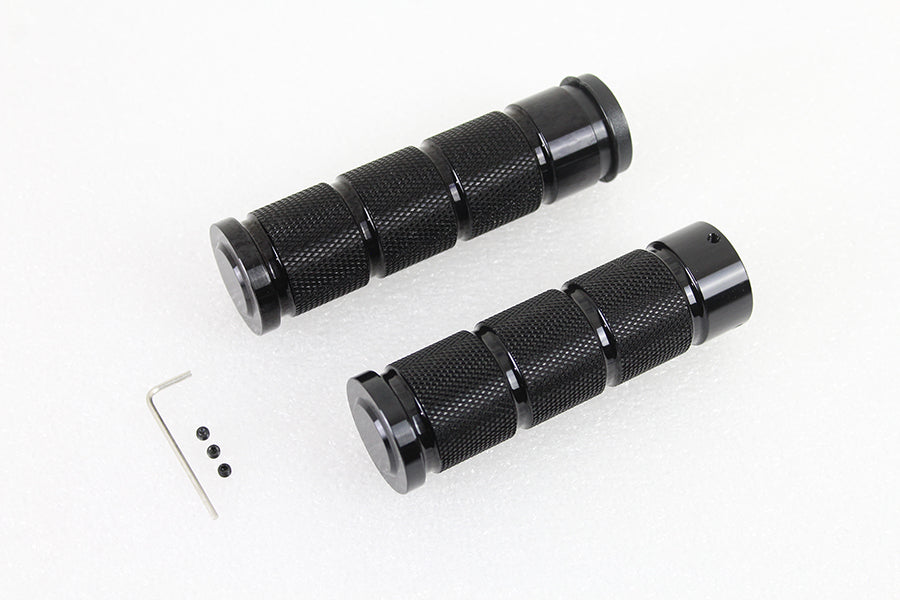 Black Retro Throttle by Wire Grip Set 2008 / UP FLT 2016 / UP FLST 2016 / UP FXST