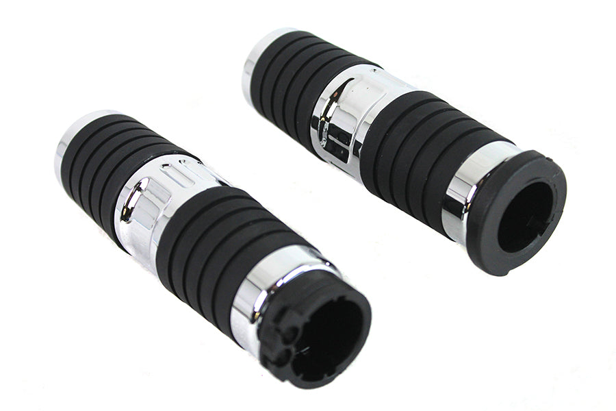 Hand Grip Set Chrome 2008 / UP FLT except 2018-up FLTRXSE2016 / UP FLST 2016 / UP FXST 2016 / 2017 FXD 2016 / 2017 FXDLS 2011 / 2012 FLSTSE 2014 / 2015 FLSTNSE 2013 / 2014 FXSBSE 2016 / 2017 FXSE 2008 / UP FLHXXX