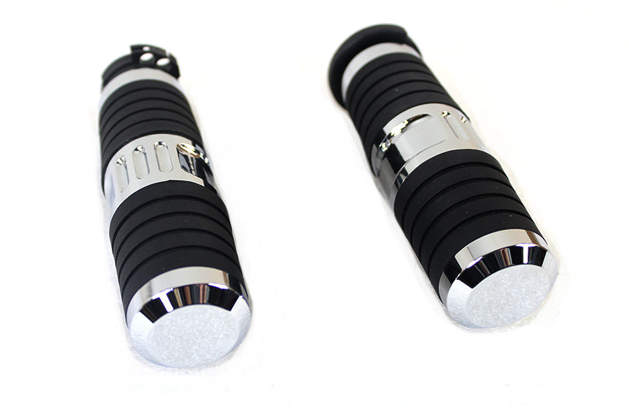 Hand Grip Set Chrome 1996 / 2007 FLT 1996 / 2015 FLST 1999 / 2015 FXST 1996 / 2017 FXD 1996 / UP XL