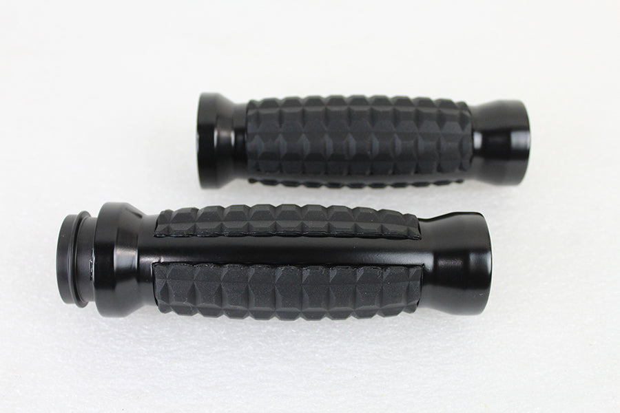 Alligator Style Grip Set Black 1996 / 2015 FXST 1996 / 2015 FLST 1996 / 2017 FXD 1996 / UP XL 1996 / 2007 FLT