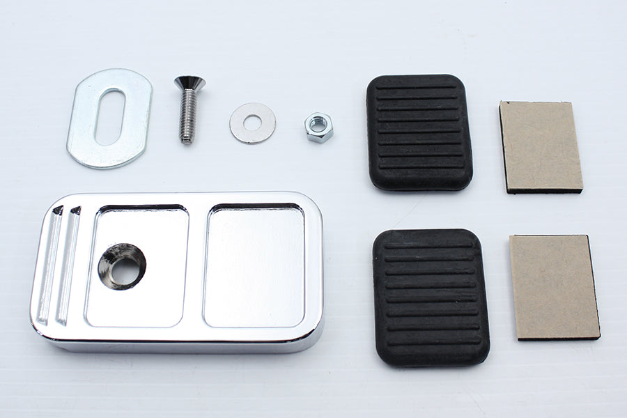 Brake Pedal Pad Chrome 1980 / UP FLT 1986 / UP FLST