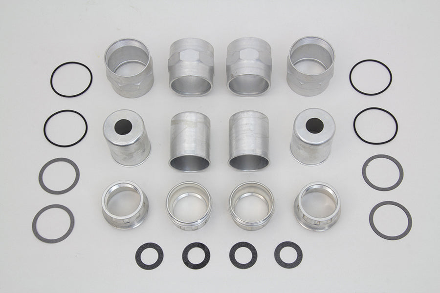 Cadmium Plated Valve Cover Set 1937 / 1938 UL