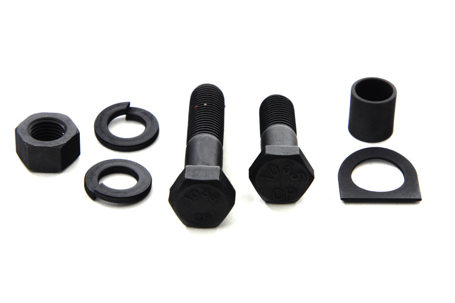 Parkerized Starter Crank and Kick Starter Pedal Mounting Kit 1941 / 1967 FL 1941 / 1967 FLH
