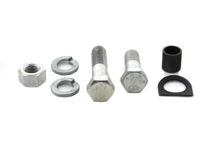 Cadmium Starter Crank and Kick Starter Pedal Mounting Kit 1941 / 1967 FL 1941 / 1967 FLH