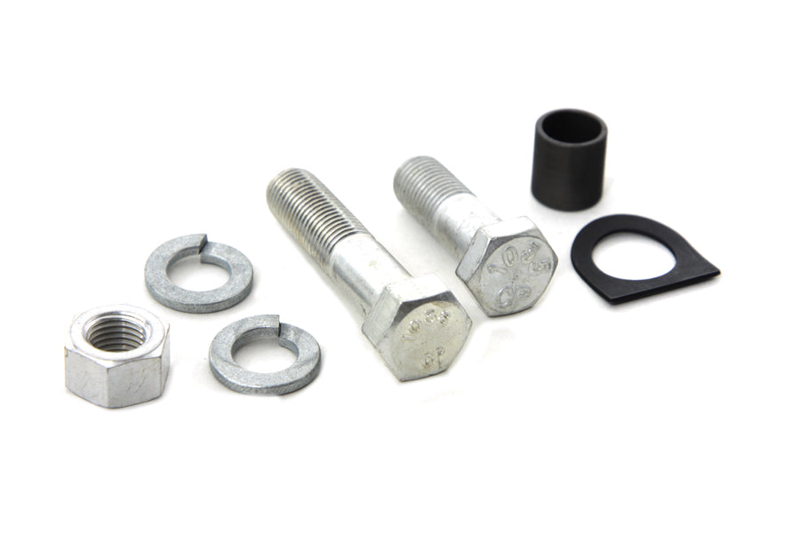 Cadmium Starter Crank and Kick Starter Pedal Mounting Kit 1941 / 1967 FL 1941 / 1967 FLH