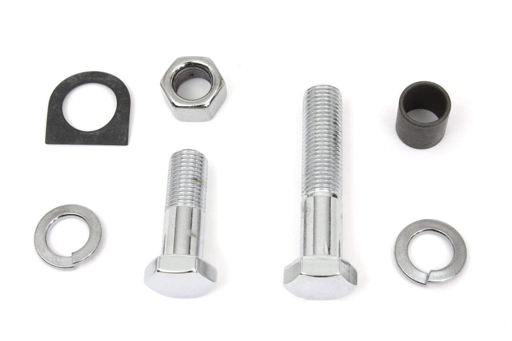 Chrome Starter Crank and Kick Starter Pedal Mounting Kit 1941 / 1967 FL 1941 / 1967 FLH