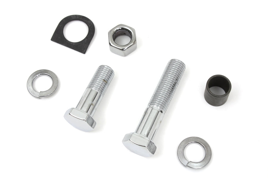 Chrome Starter Crank and Kick Starter Pedal Mounting Kit 1941 / 1967 FL 1941 / 1967 FLH