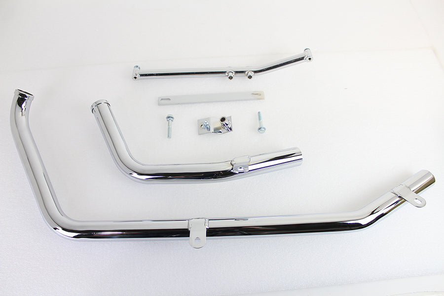 Exhaust Header Set Chrome 1995 / 1999 FXST Evolution