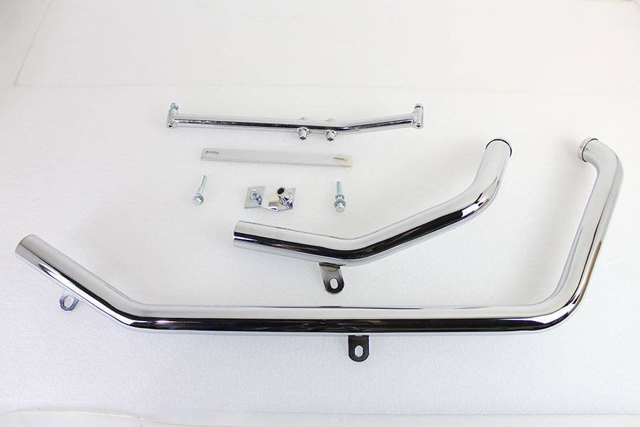 Exhaust Header Set Chrome 1995 / 1999 FXST Evolution
