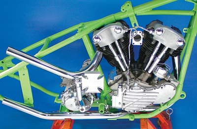 Exhaust Header Set Upsweep 1941 / 1947 FL