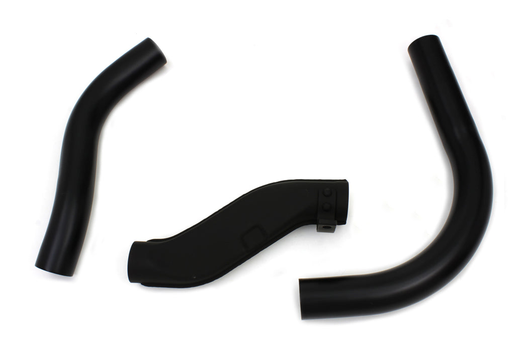 Knucklehead Exhaust Header Set Black 1936 / 1940 EL 1941 / 1947 FL