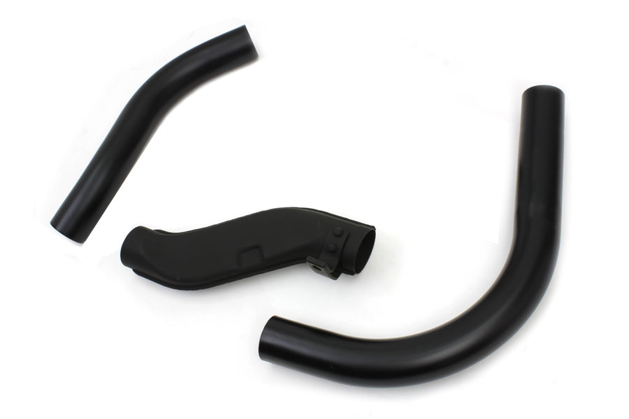 Knucklehead Exhaust Header Set Black 1936 / 1940 EL 1941 / 1947 FL