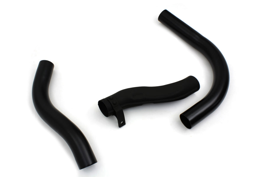 Knucklehead Exhaust Header Set Black 1936 / 1940 EL 1941 / 1947 FL