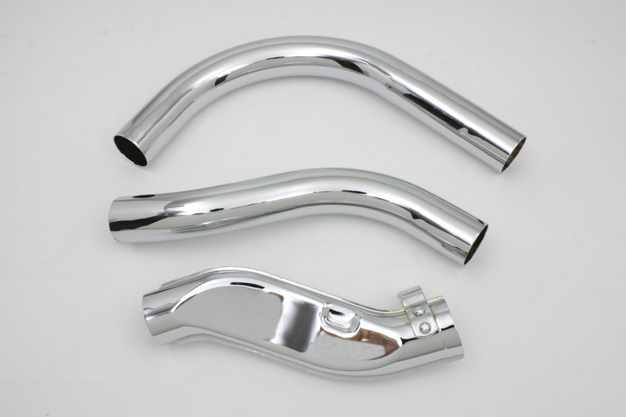 Knucklehead Exhaust Header Set Chrome 1936 / 1940 EL 1941 / 1947 FL