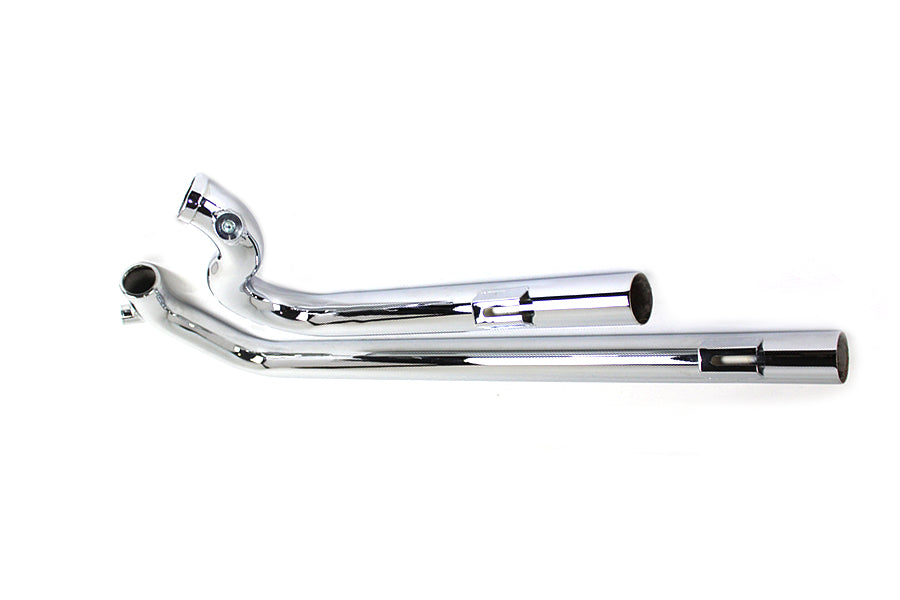 Exhaust Drag Pipe Set Chrome Shotgun Style 1991 / 2017 FXD