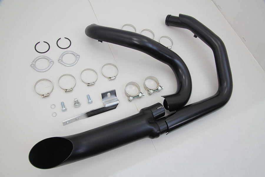 Wyatt Gatling 1-3/4 2 into 1 Exhaust Header Set Black 2004 / 2013 XL