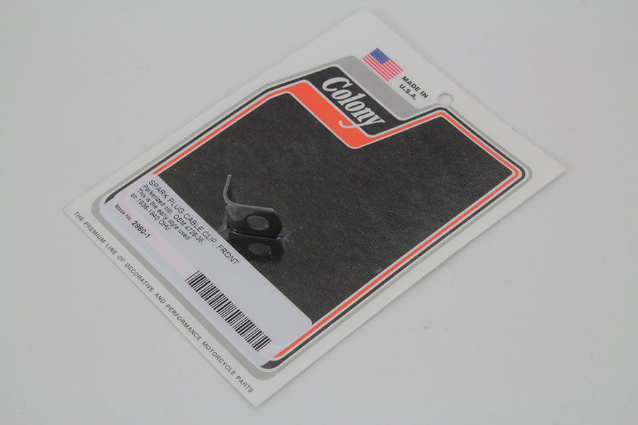 Parkerized Spark Plug Cable Wire Clip 1936 / 1940 EL