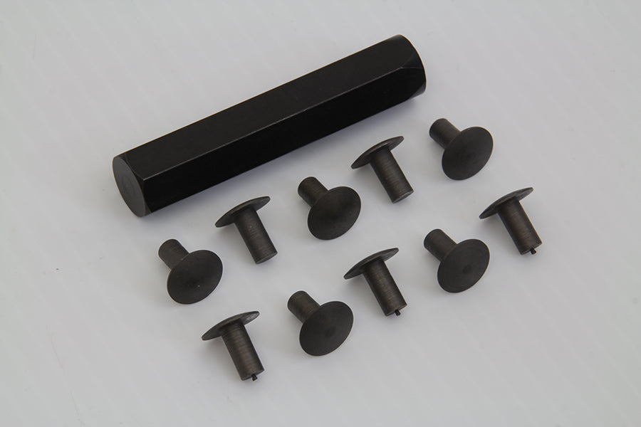 Fender to Bracket Rivet Kit 1930 / 1936 V 1937 / 1948 U 1936 / 1940 EL 1941 / 1979 FL 1952 / 1956 K 1957 / 1979 XL 1930 / 1973 G 1971 / 1979 FX
