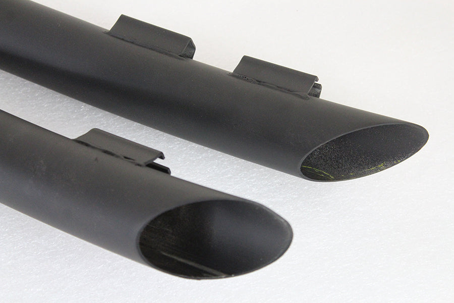 Curved Radius 2 Drag Pipe Set Black 1986 / 2017 FXST 1986 / 2017 FLST